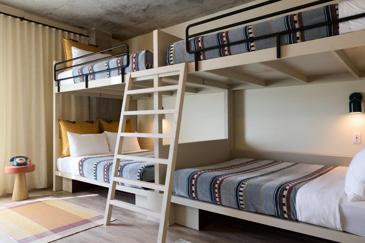 Room with Two Sets of Bunk Beds