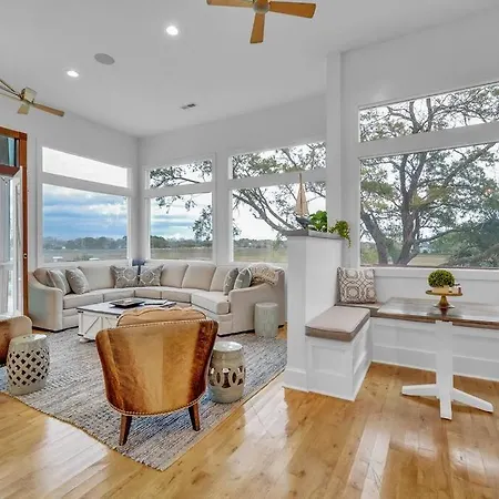 The Lookout- Hot Tub, Heated Pool, With Marsh View Villa-3